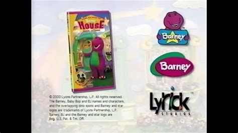 barney 2000|barney vhs rip 2000 house.